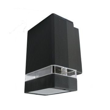 HOROZ 075-019-0001 REGNUM Siyah Dış Mekan Aplik (Metal Kasa)