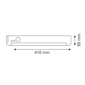HELIOS HS 5200 12 Watt 41 cm Şarjlı LED Işıldak - Beyaz Işık (6400K)