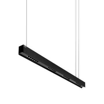 GOYA GY 8041-90 Siyah/Beyaz Kasa 30 Watt 90 cm LED Lensli Lineer Sarkıt Armatür