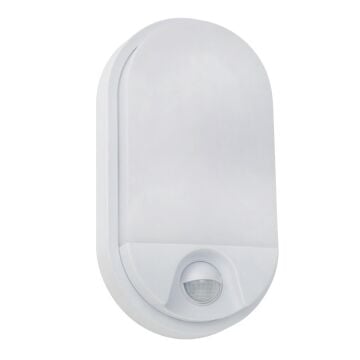 HOROZ 071-012-0010 HECTOR 10 Watt Beyaz Sensörlü Dış LED Mekan Aplik - Ilık Beyaz (4200K)