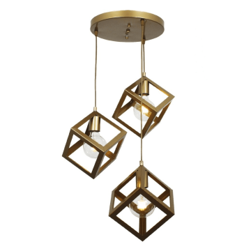 CL-7002-Y3 Üçlü Küp Sarkıt