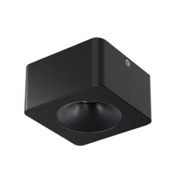 MOLLED MOL2421 12 Watt Siyah Sıva Üstü Kare LED Spot (SAMSUNG/PHILIPS LED & EAGLERISE/LIFUD Driver)