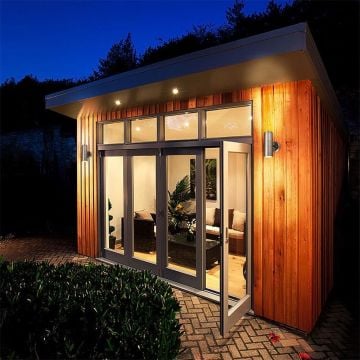 HOROZ 075-008-0002 MANOLYA Krom Çift Yönlü Dış Mekan Aplik (GU10 Duylu - Metal Kasa)