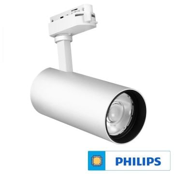Braytron BD30-51630 Beyaz Kasa 30 Watt Trifaze PHILIPS LED Ray Spot - Beyaz Işık (6500K)