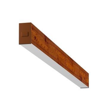 GOYA GY 8032-150-65-C 65 Watt 150 cm Ahşap (Ceviz) Desenli Sıva Üstü Lineer Armatür