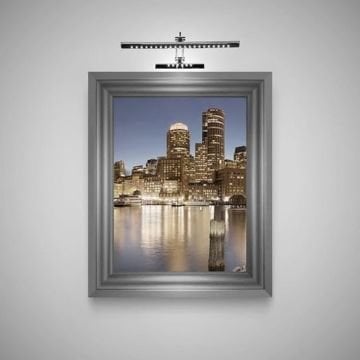 CATA CT-5212 Kuğu 7 Watt 40 cm Krom LED Tablo Apliği