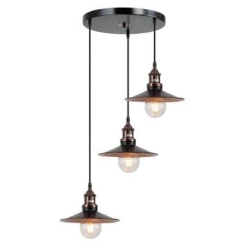 CreaLight CL-7006-Y3-S Üçlü Retro Avize