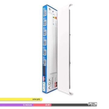 ACK AH07-03300 2x6 Watt Beyaz Çift Yönlü LED Aplik - Gün Işığı (3000K)