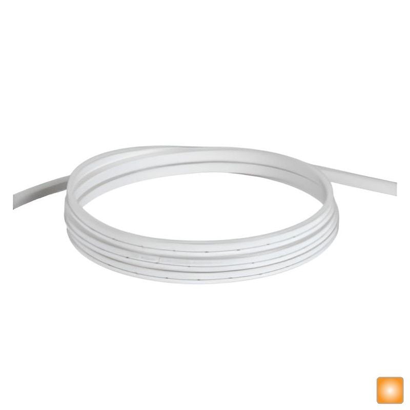 İled 12 Volt 6 mm Neon LED - Turuncu Işık [5 Metre] FNIL.O067.L612