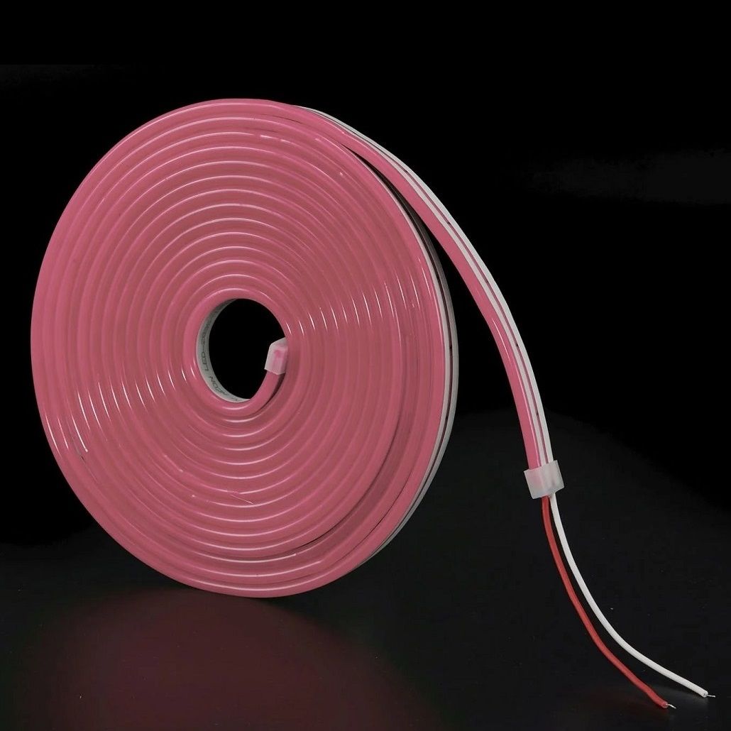 NOAS YL42-0121 220 Volt 120 Ledli Pembe Neon LED (6x12 mm) [5 Metre]