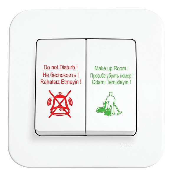 VİKO Linnera/Rollina 90440088 DND/MUR Komütatör [Beyaz]