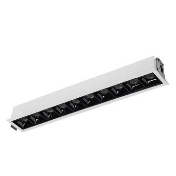 MOLLED MOL4085 15x2 Watt Beyaz-Siyah Sıva Altı LED Spot (SAMSUNG/OSRAM/PHILIPS LED & EAGLERISE/PHILIPS/LIFUD Driver)