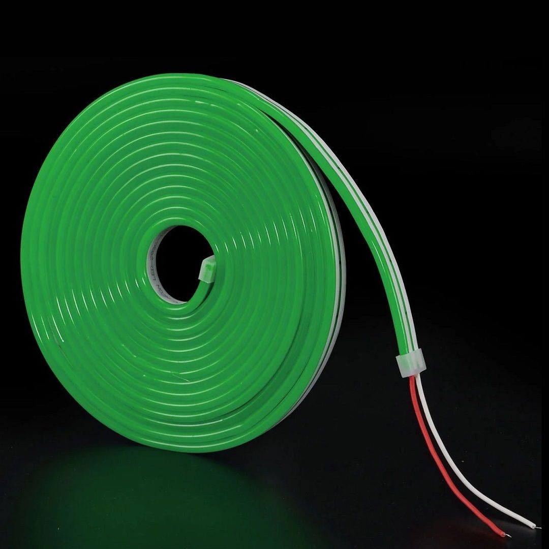 NOAS YL42-0121 220 Volt 120 Ledli Yeşil Neon LED (6x12 mm) [5 Metre]