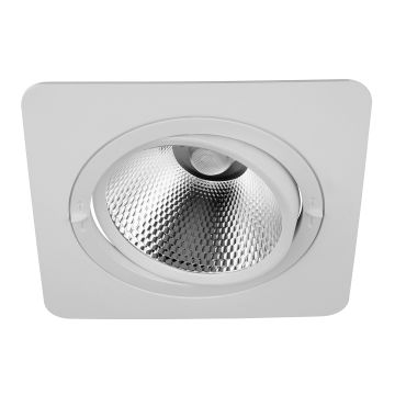 goldX ZE774-WH Beyaz Kasa 20 Watt Kare LED Mağaza Spotu (SAMSUNG LED & TRIDONIC Driver)