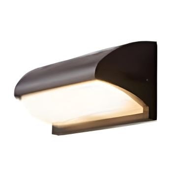 HOROZ 076-095-0008 MOZART 8 Watt Siyah Dış Mekan LED Aplik - Ilık Beyaz (4200K)