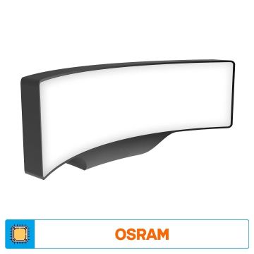ACK AG40-02002 13 Watt Siyah Dış Mekan LED Aplik - OSRAM LED - Gün Işığı (3000K) - IP65 - Metal Gövde