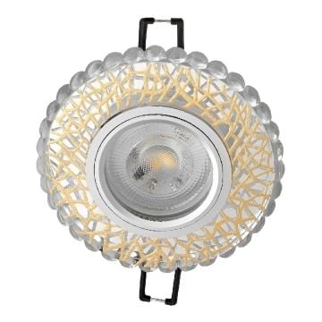 CATA CT-6670 Kamelya Gold-Krom Kristal Spot Kasası