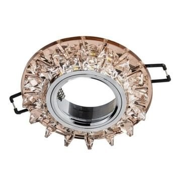 CATA CT-6599 Açelya Rose Bakır-Krom Kristal Spot Kasası