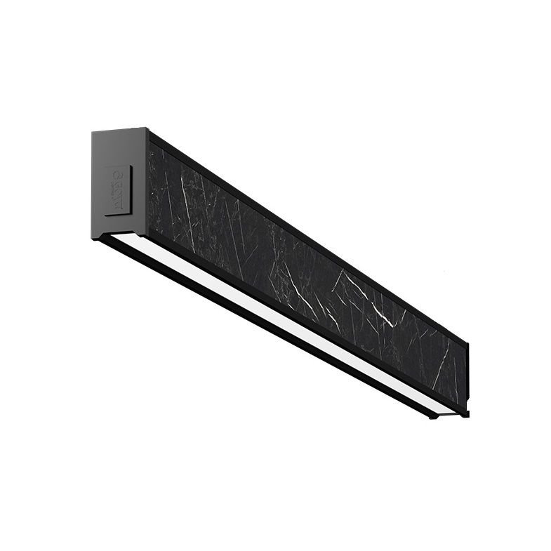 GOYA GY 8046-120 34 Watt 120 cm Siyah Mermer Desenli Sıva Üstü Lineer Armatür