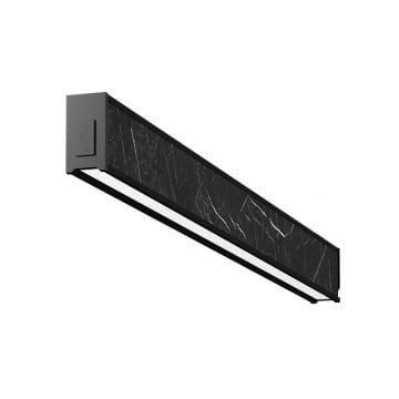 GOYA GY 8046-120 34 Watt 120 cm Siyah Mermer Desenli Sıva Üstü Lineer Armatür