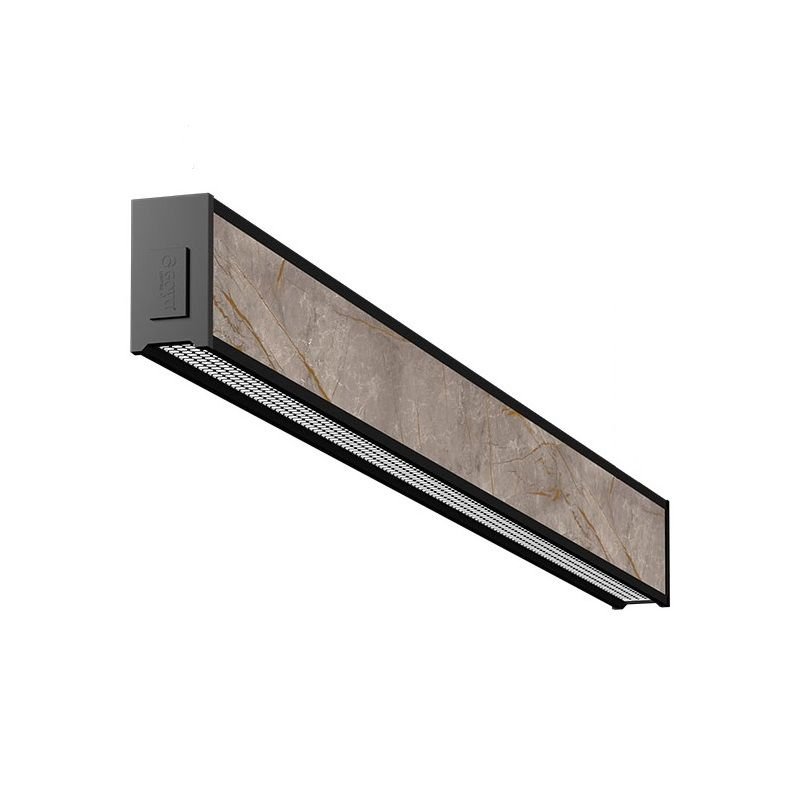 GOYA GY 8046-120 34 Watt 120 cm Gri Mermer Desenli Sıva Üstü Lineer Armatür