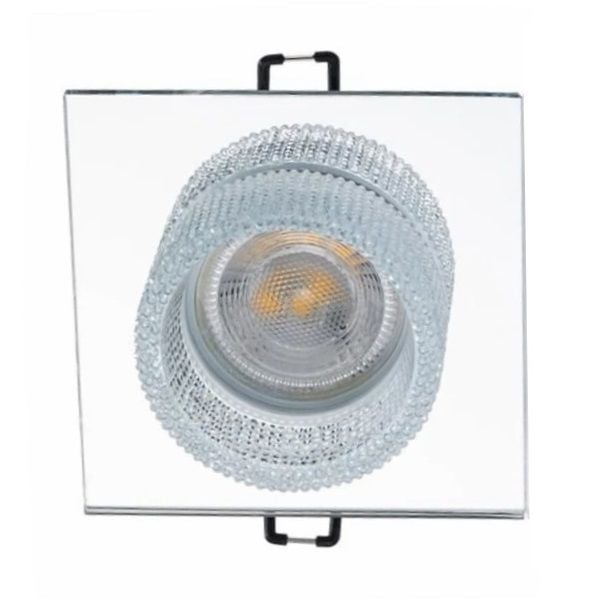 CATA CT-6656 Lupin Taşlı Kare Cam Spot Kasası