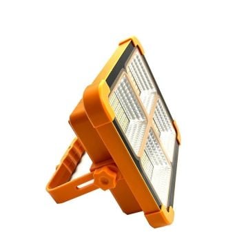 NOAS YL71-0209-S 200 Watt Dimli LED Portatif Solar Projektör - 4 Fonksiyonlu (Beyaz + Ilık Beyaz + Gün Işığı + SOS Modu)
