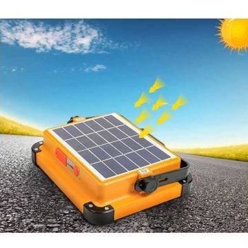 CATA CT-4698 200 Watt Solar Projektör - Dimli - 3 Renk Modu (Beyaz + Ilık Beyaz + Gün Işığı)