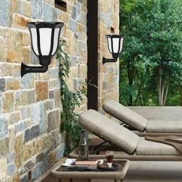 NOAS YL74-1011-S 15 Watt Solar Bahçe Armatürü/Duvar Apliği