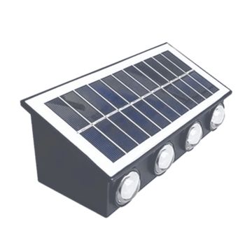 HELIOS HS 5876 20 Watt Çift Yönlü LED Solar Aplik - Gün Işığı (3200K)