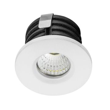 ACK AH06-00160 3 Watt Beyaz Kasa Mini LED Spot - Mavi Işık