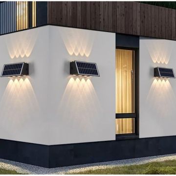 CATA CT-8010 KOS 20 Watt Çift Yönlü Solar Aplik - Gün Işığı (3200K)