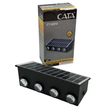 CATA CT-8010 KOS 20 Watt Çift Yönlü Solar Aplik - Gün Işığı (3200K)