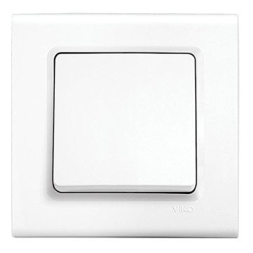 VİKO Linnera/Rollina 90440039 İki Kutuplu Anahtar [Beyaz]