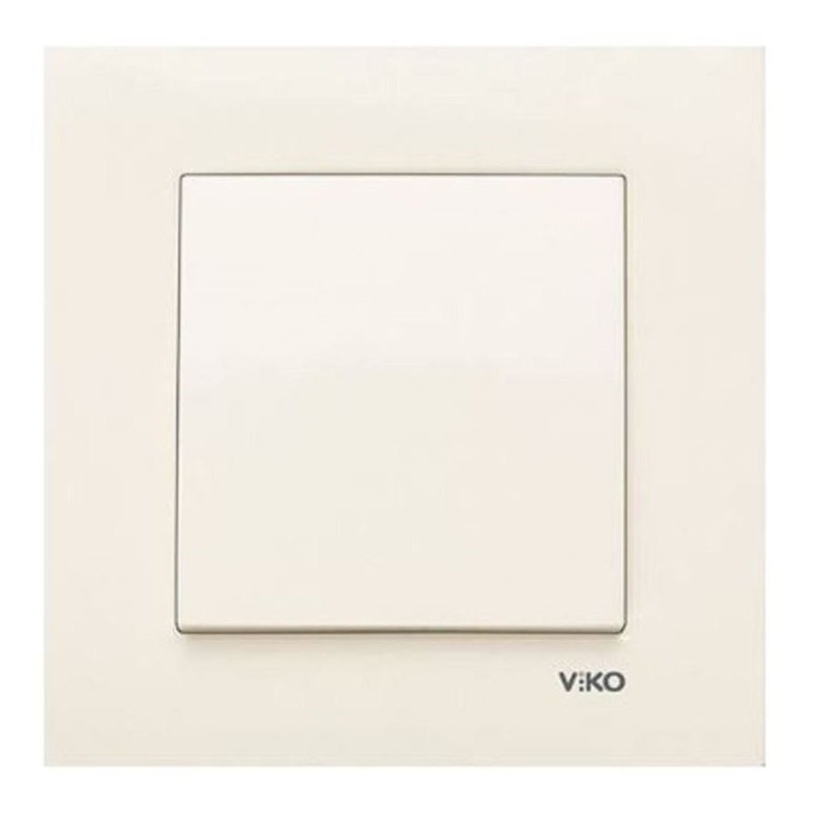 VİKO Linnera/Rollina 90441039 Linnera/Rolline İki Kutuplu Anahtar [Krem]