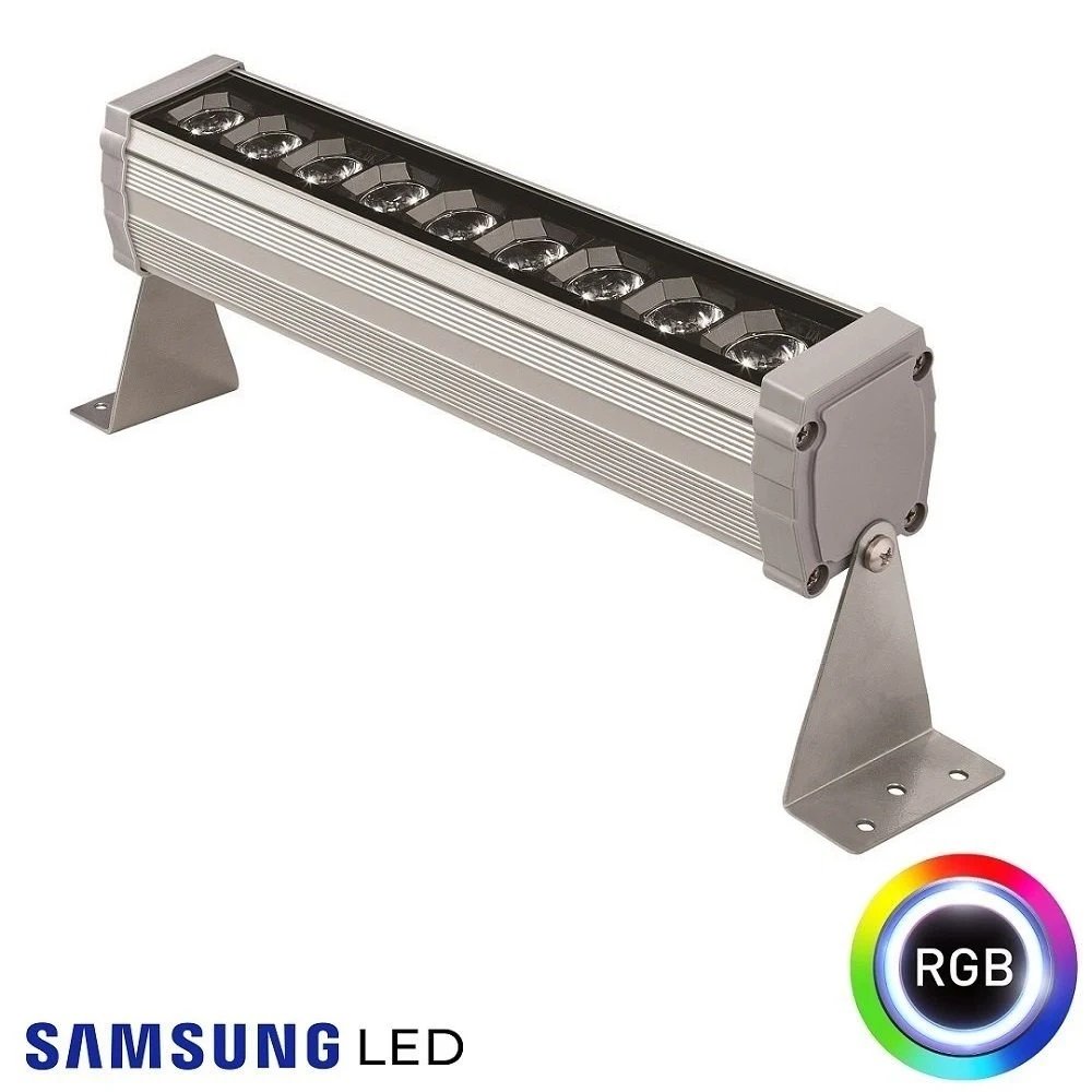 9 Watt 30 cm SAMSUNG RGB LED Wallwasher Dış Cephe Aydınlatma Armatürü
