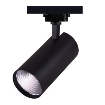 MOLLED MOL2051 Siyah/Beyaz Kasa 20-30 Watt Ayarlanabilir LED Ray Spot (SAMSUNG/OSRAM LED & EAGLERISE/PHILIPS/LIFUD Driver)