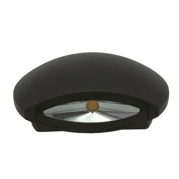 ACK AH07-07901 2x3 Watt Siyah Çift Yönlü Dış Mekan LED Aplik - Gün Işığı (3000K) - IP54 - Metal Gövde