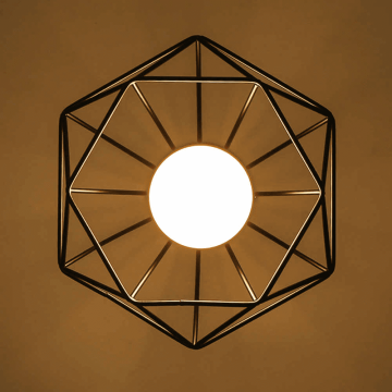 CL-7046 Dekoratif Piramit Avize