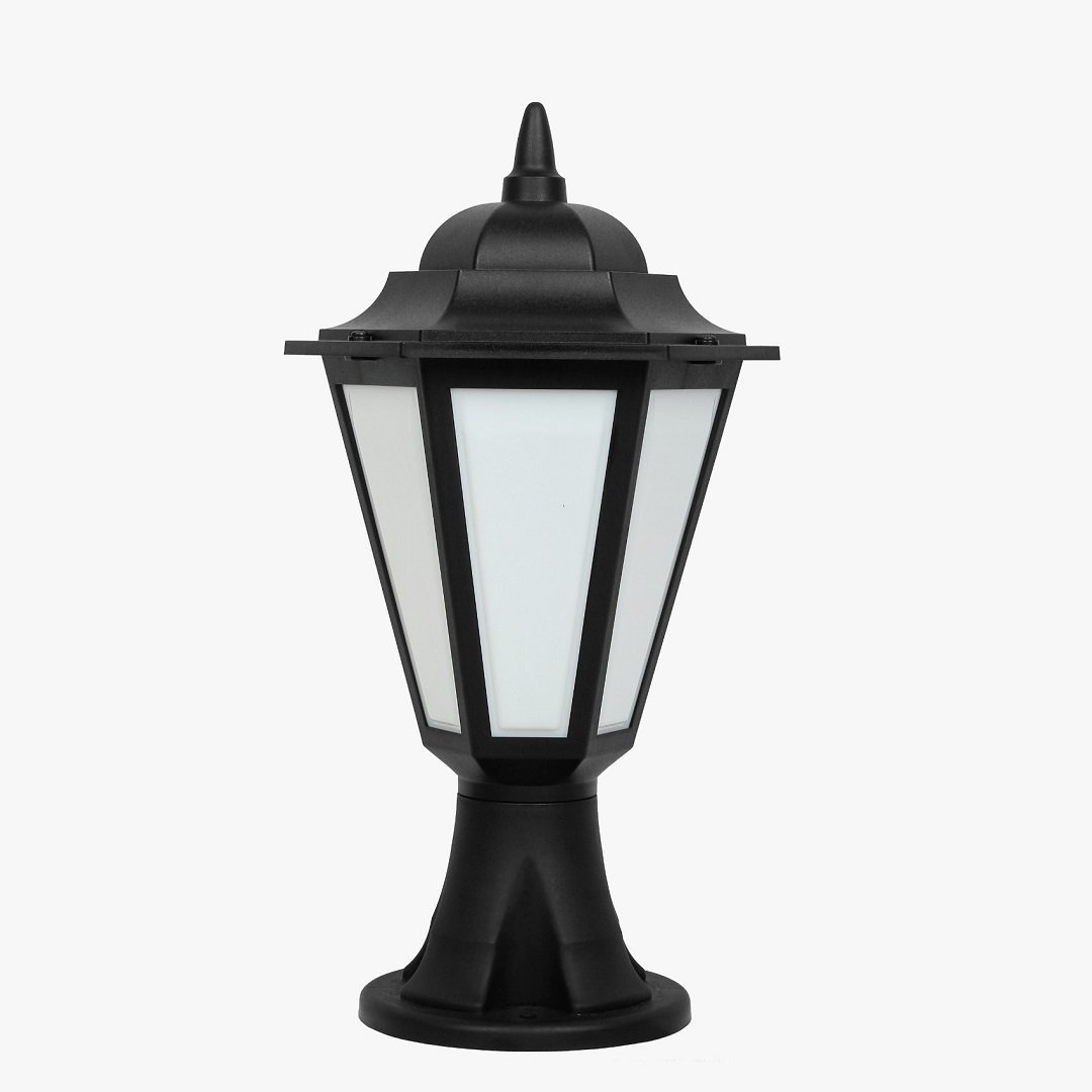 ZİTA 295 Big Klas Siyah Set Üstü Aplik - PC Gövde - E27 Duylu - IP54