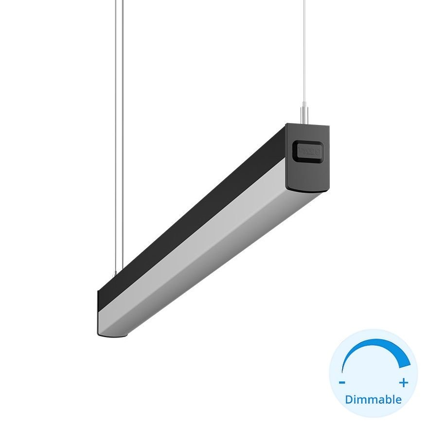 GOYA GY 8036-60 Siyah/Beyaz Kasa 35 Watt 60 cm DİMLİ Lineer Sarkıt Armatür