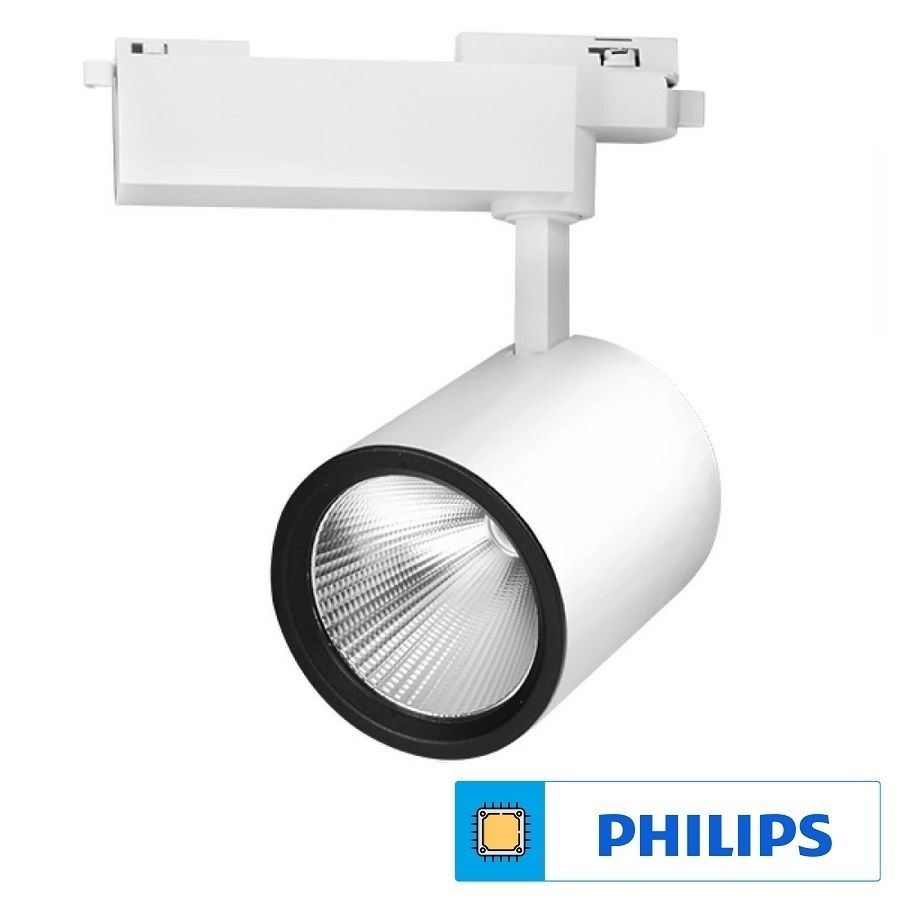 Braytron BD30-21300 Beyaz Kasa 40 Watt PHILIPS LED Ray Spot - Gün Işığı (3000K)