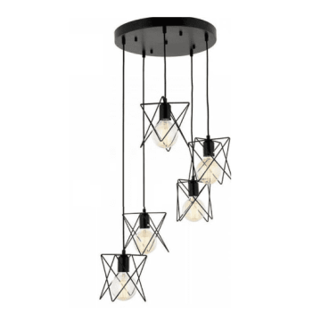 CreaLight CL-7075-Y5-S Beşli Yıldız Avize