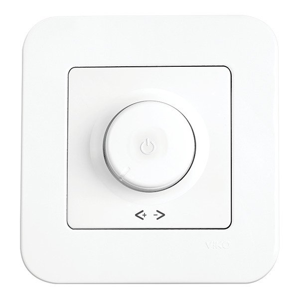 VİKO Linnera/Rollina 90440092 Pro Dimmer (RC 40-400W/VA Vavien) [Beyaz]