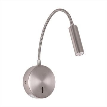 JUPITER LW503 SN 3 Watt Saten Yatak Başı LED Aplik / LED Okuma Apliği - Gün Işığı (3000K)