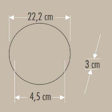 CATA CT-5664 40 Watt Ayarlanabilir Yuvarlak LED Panel