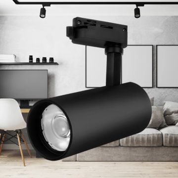 Braytron BD30-01631 Siyah Kasa 30 Watt PHILIPS LED Ray Spot - Beyaz Işık (6500K)