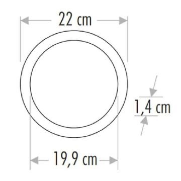 CATA CT-5169 18 Watt Sıva Altı Yuvarlak LED Panel