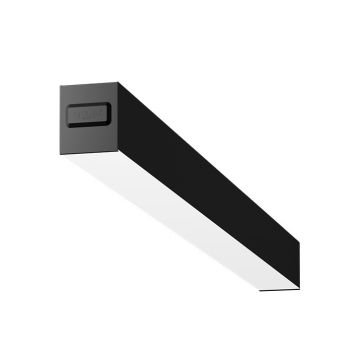 GOYA GY 8034-120 Siyah/Beyaz Kasa 52 Watt 120 cm Sıva Üstü Lineer Armatür