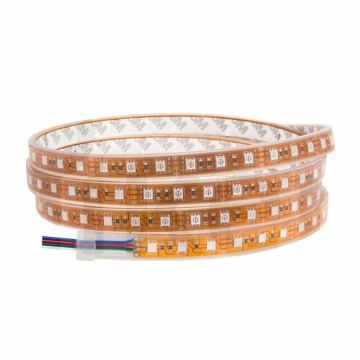 HI-LED 12 Volt 60 Ledli Dış Mekan RGB Şerit Led - 14.4 Watt/Metre - [5 Metre] - FSHI.5050.X068.6012